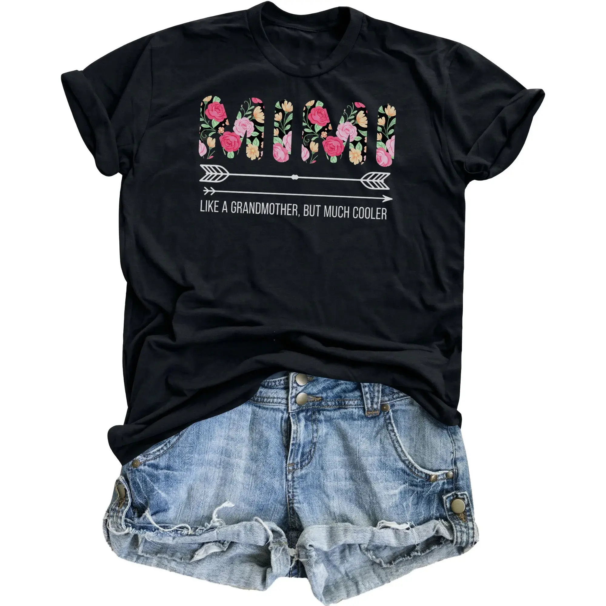 Funny Mimi Graphic Tee Unisex Crew Neck Casual Shirt Typography Inspirational Quote Comfortable Everyday Top