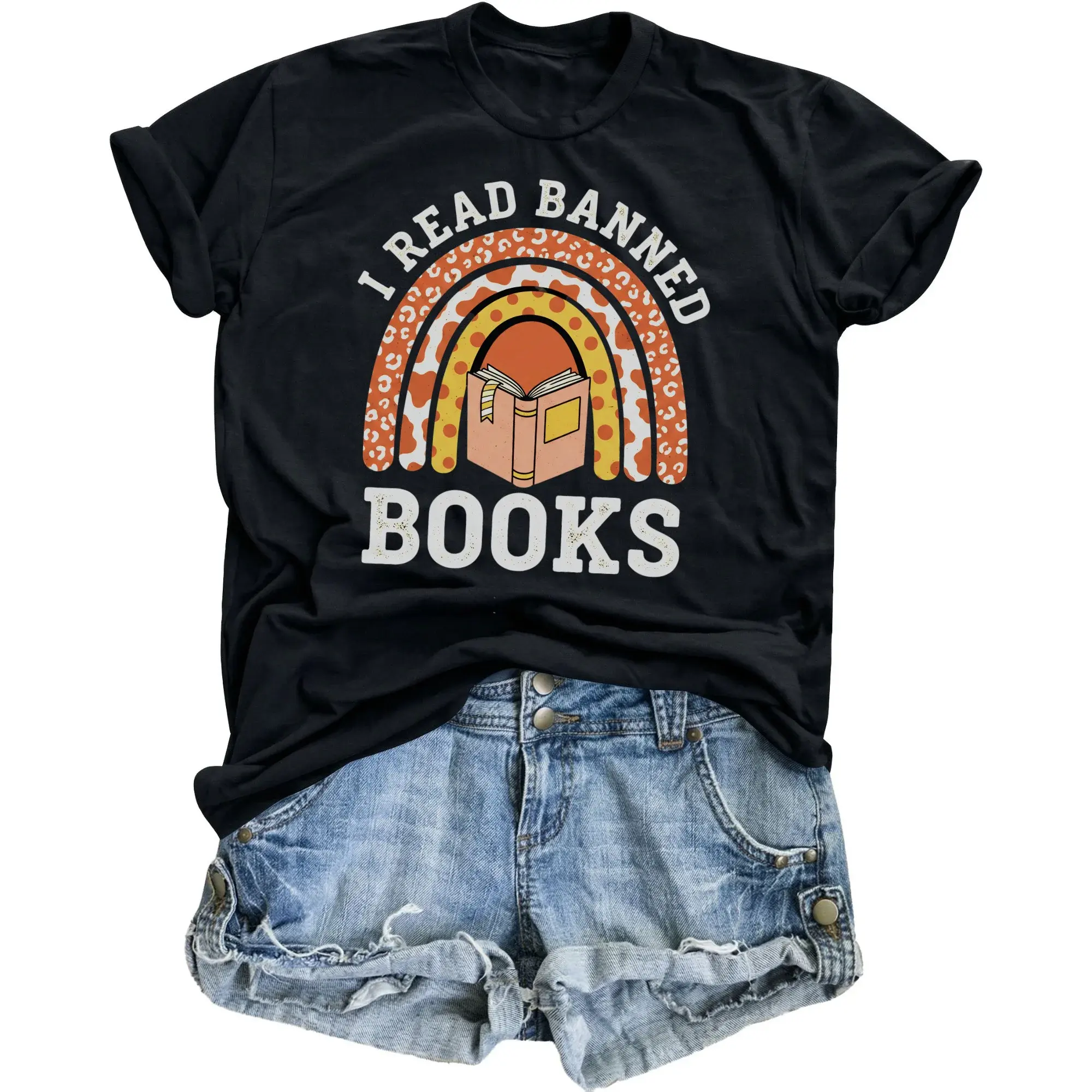 Graphic Tee I Read Books Unisex Cotton Blend T-Shirt for Casual Wear and Everyday Literary Outfits