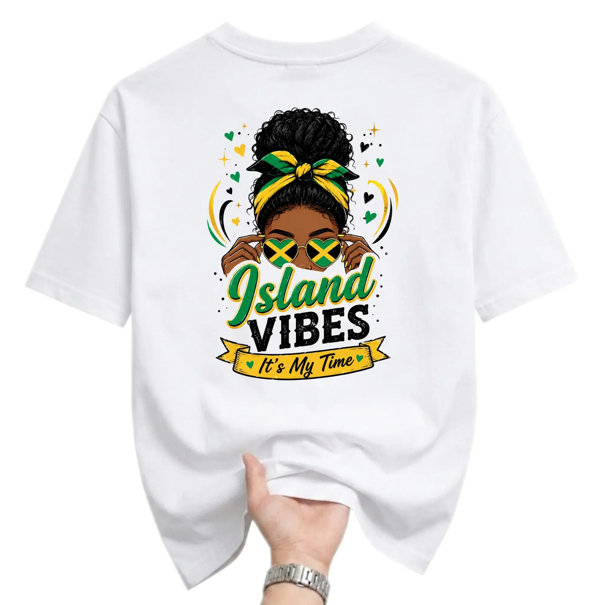 Graphic Tee It Is My Time Unisex Crew Neck Short Sleeve Shirt for Casual Daily Wear and Summer Style