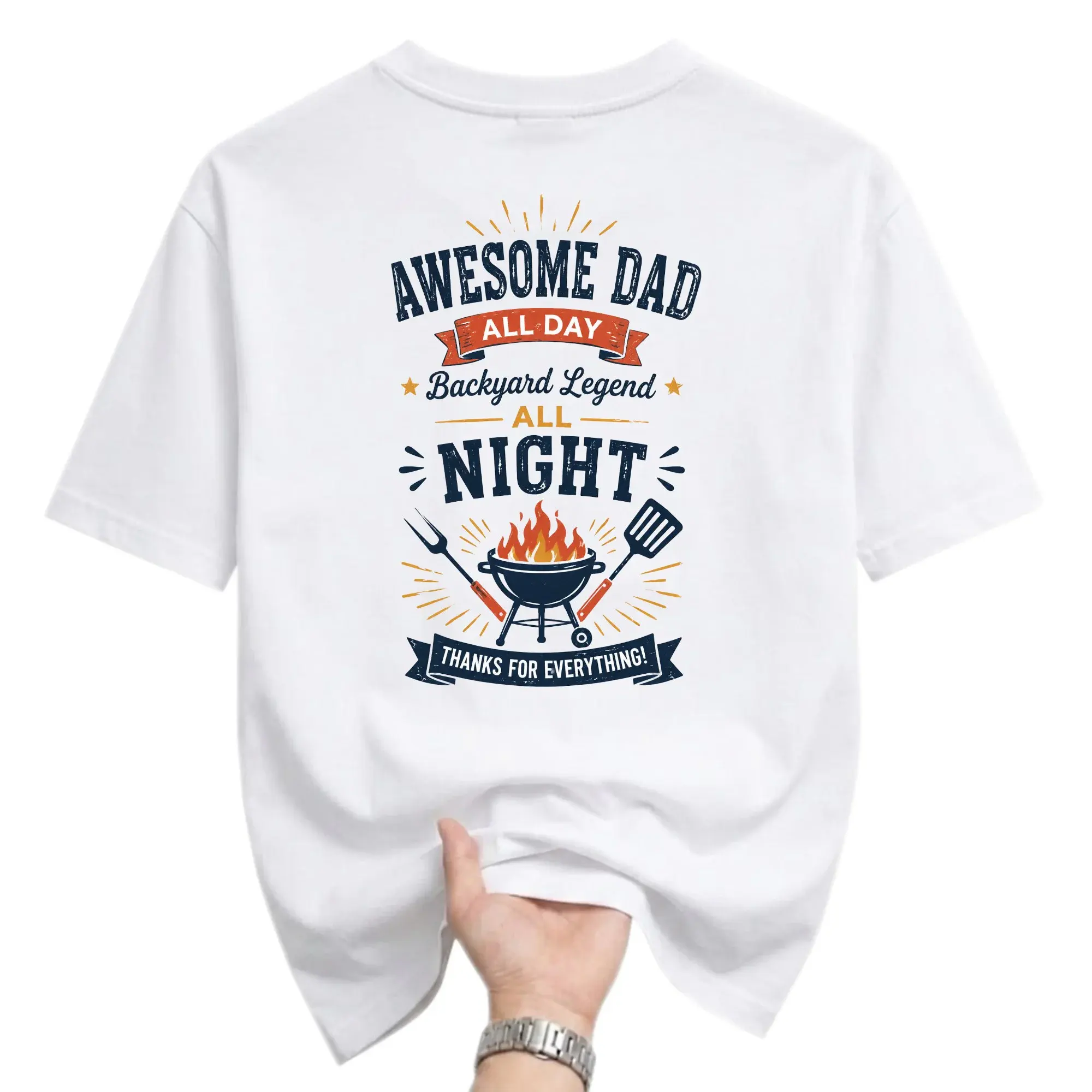 Graphic Tee Backyard Legend Print Unisex Crew Neck Casual Everyday Short Sleeve T-Shirt