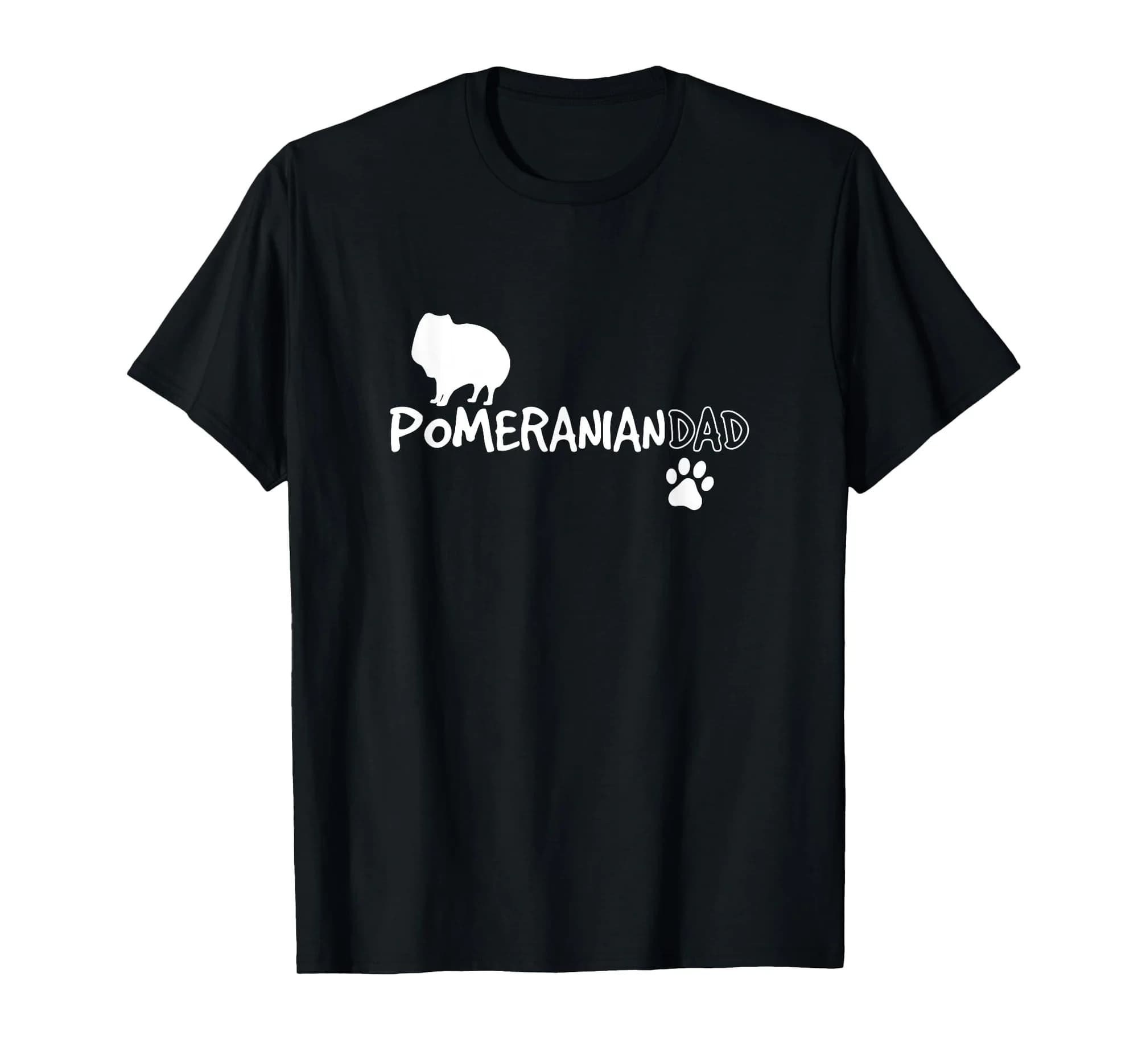 Pomeranian Dad Shirt, Funny Cute Dog Owner Gift