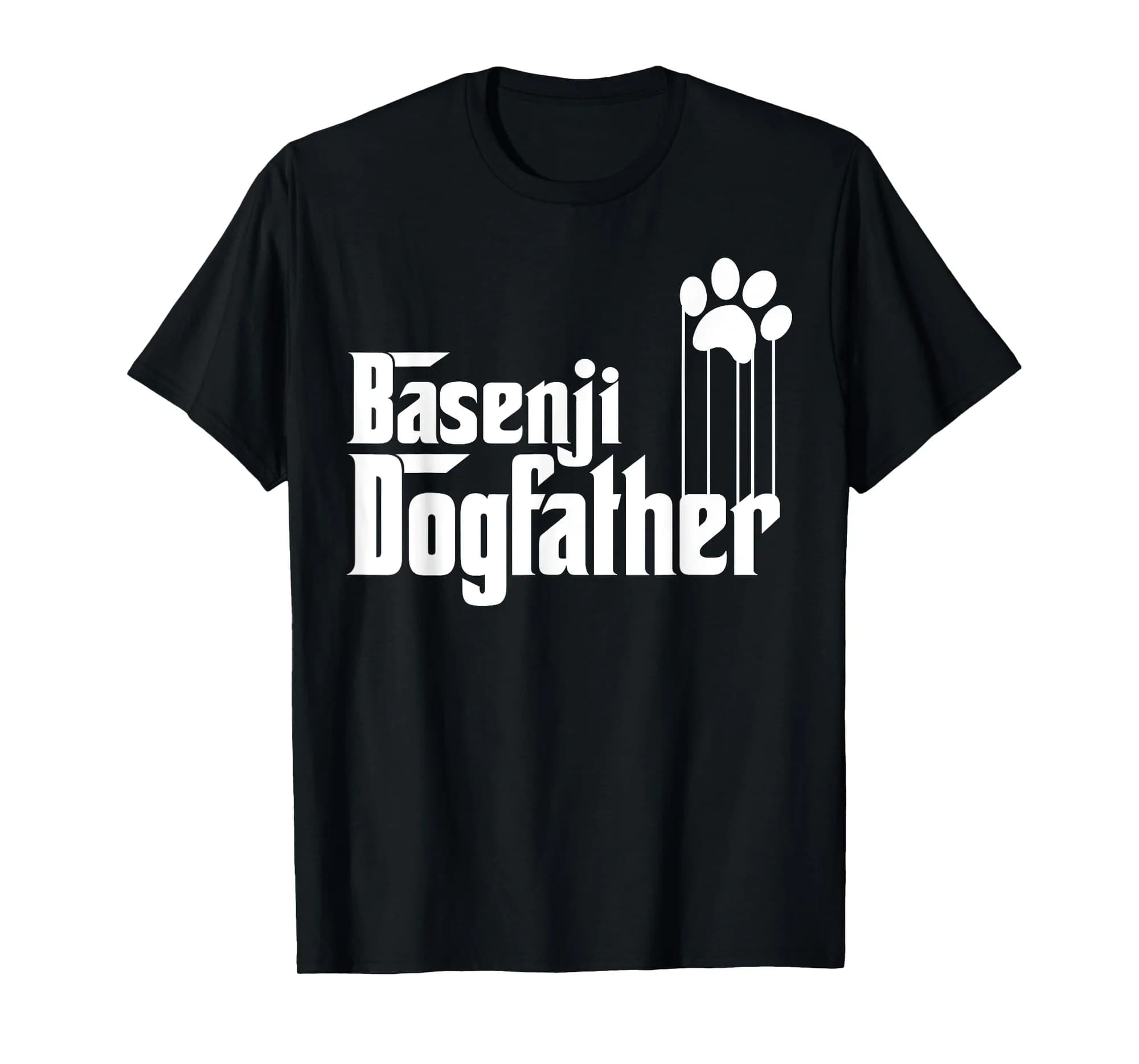Mens Basenji Dog Dad T-Shirt