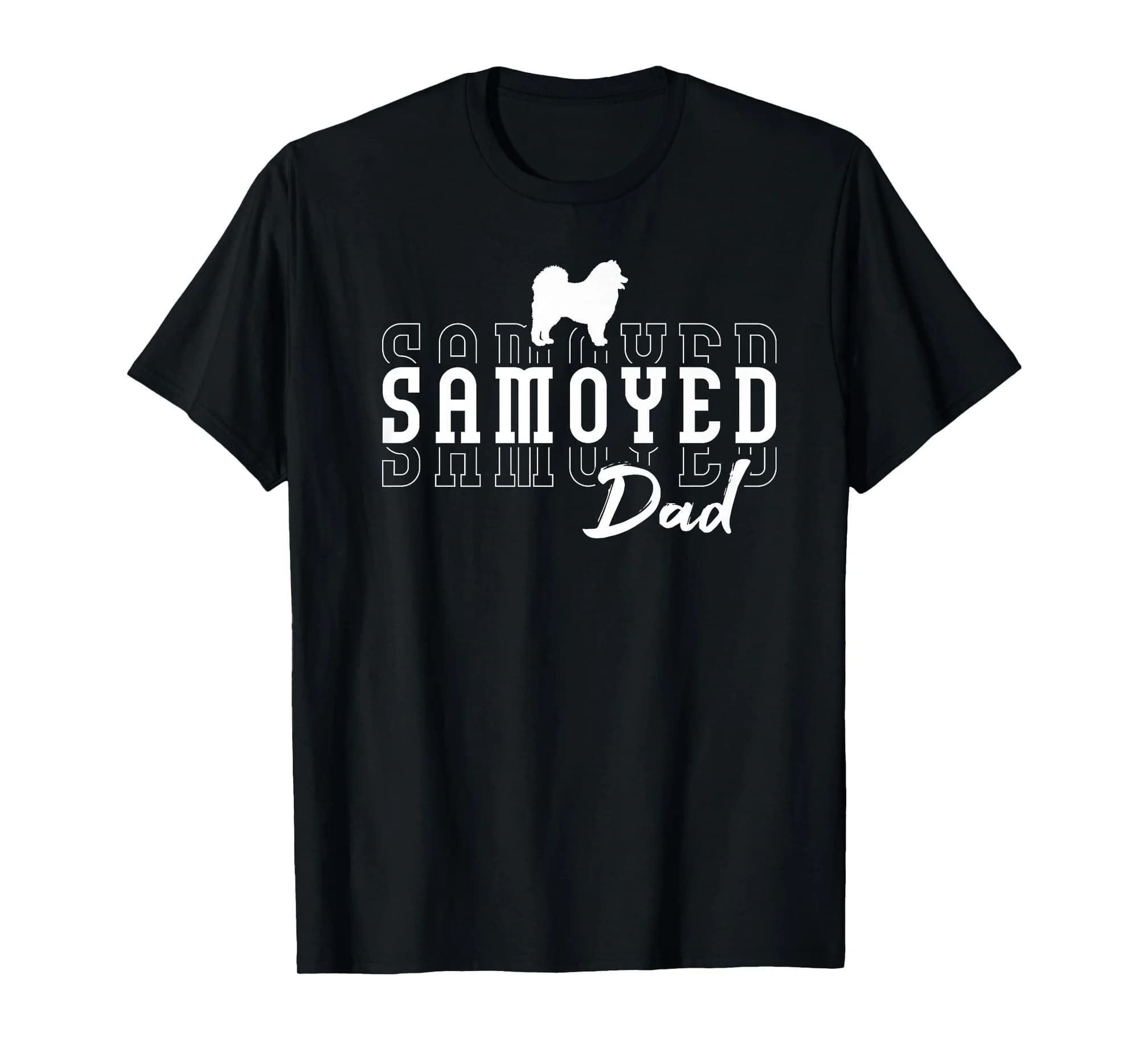 Samoyed Dad Samoyed Dog Lover Premium T-Shirt