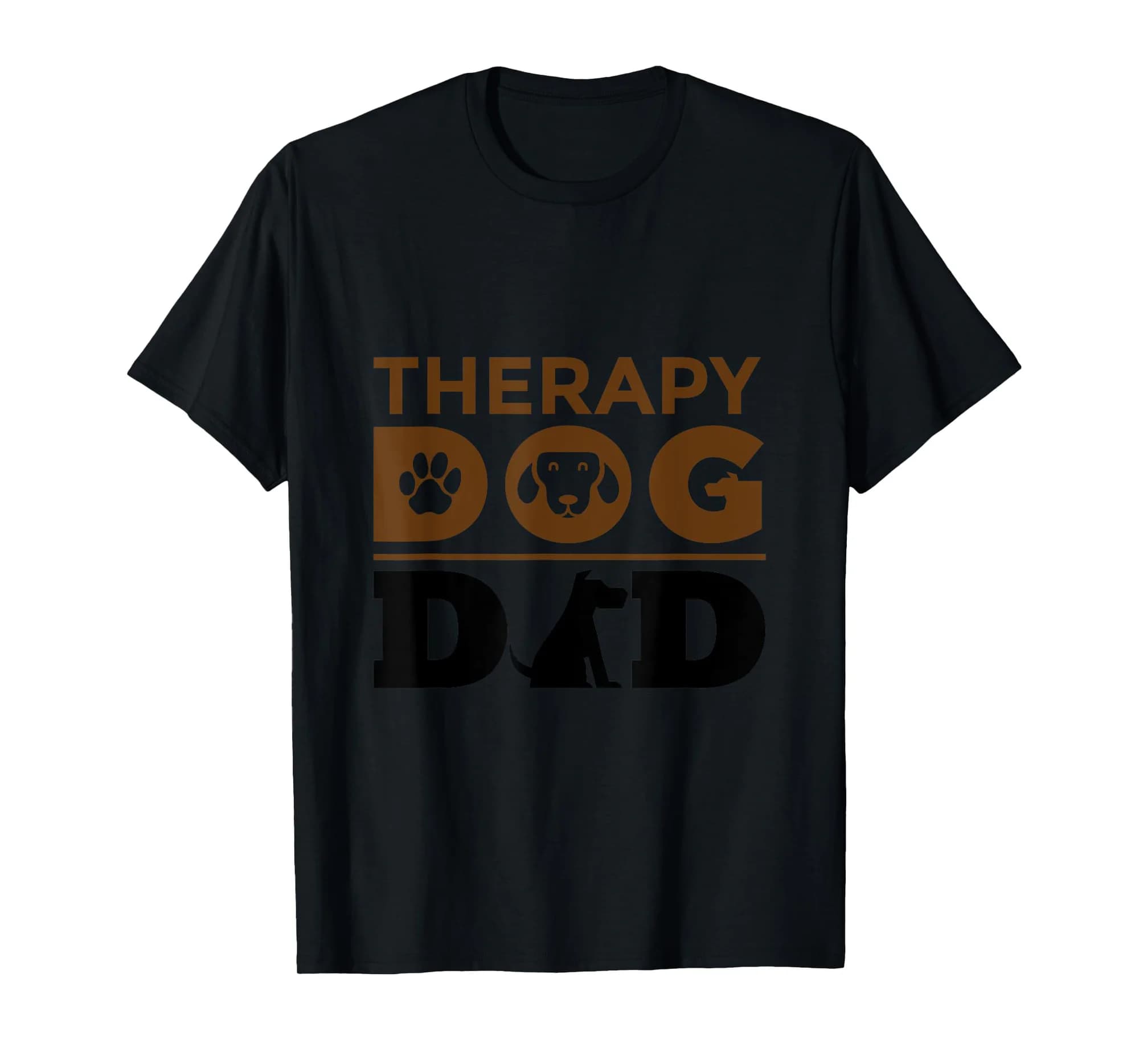 Therapy Dog Dad Shirt Handler Owner Gifts