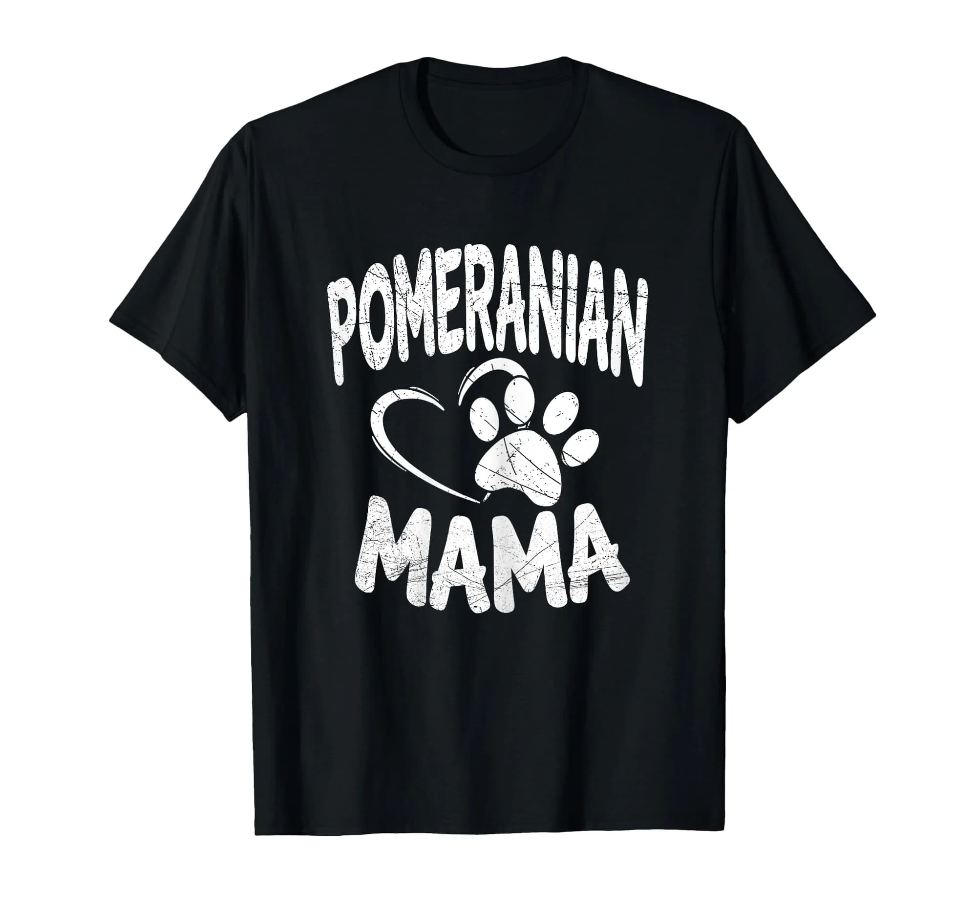 Pomeranian Mama T-Shirt Dog Lover Pom Mom Owner Gifts T-Shirt