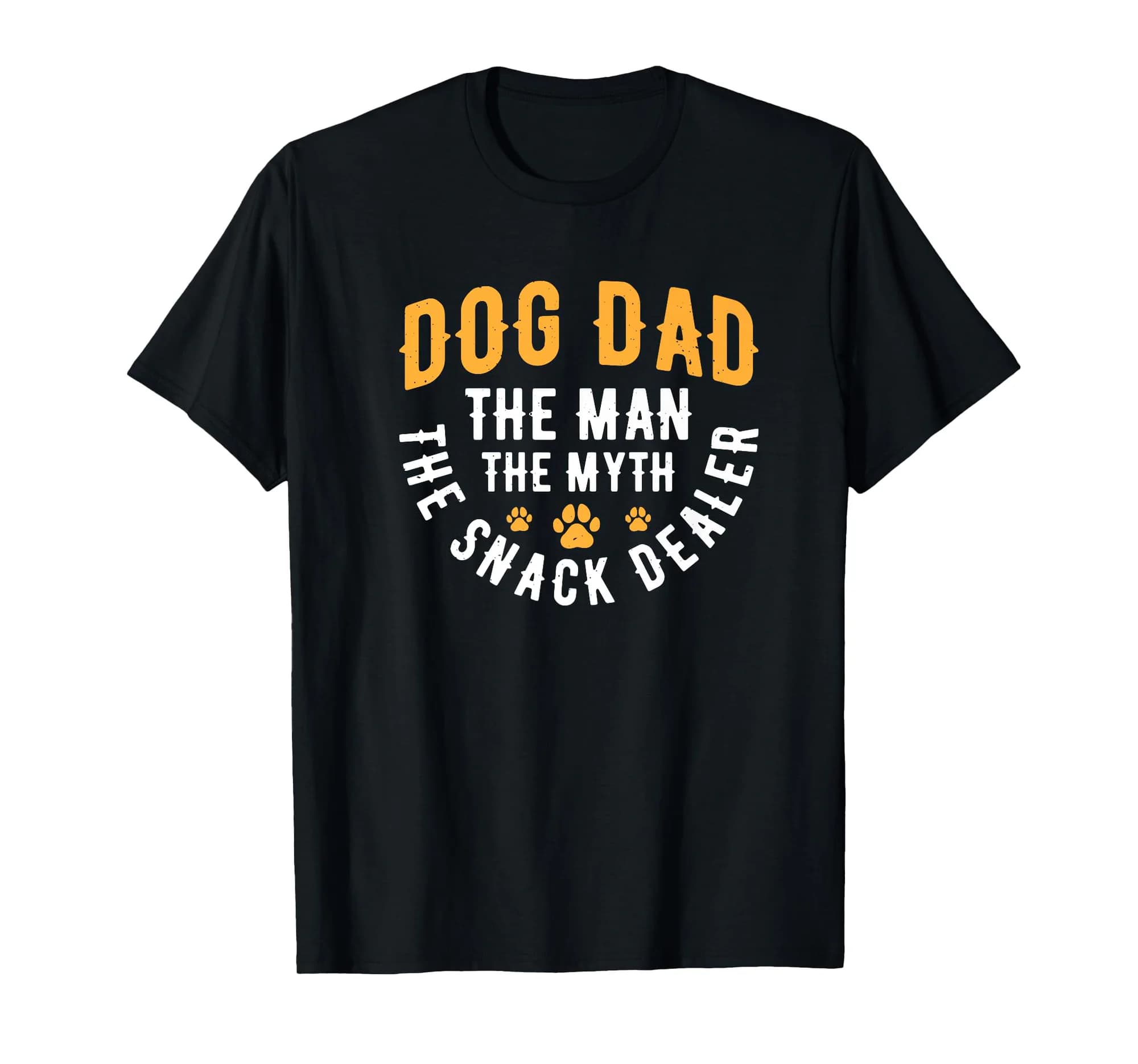 Mens Dog Dad The Man The Myth The Snack Dealer Premium T-Shirt