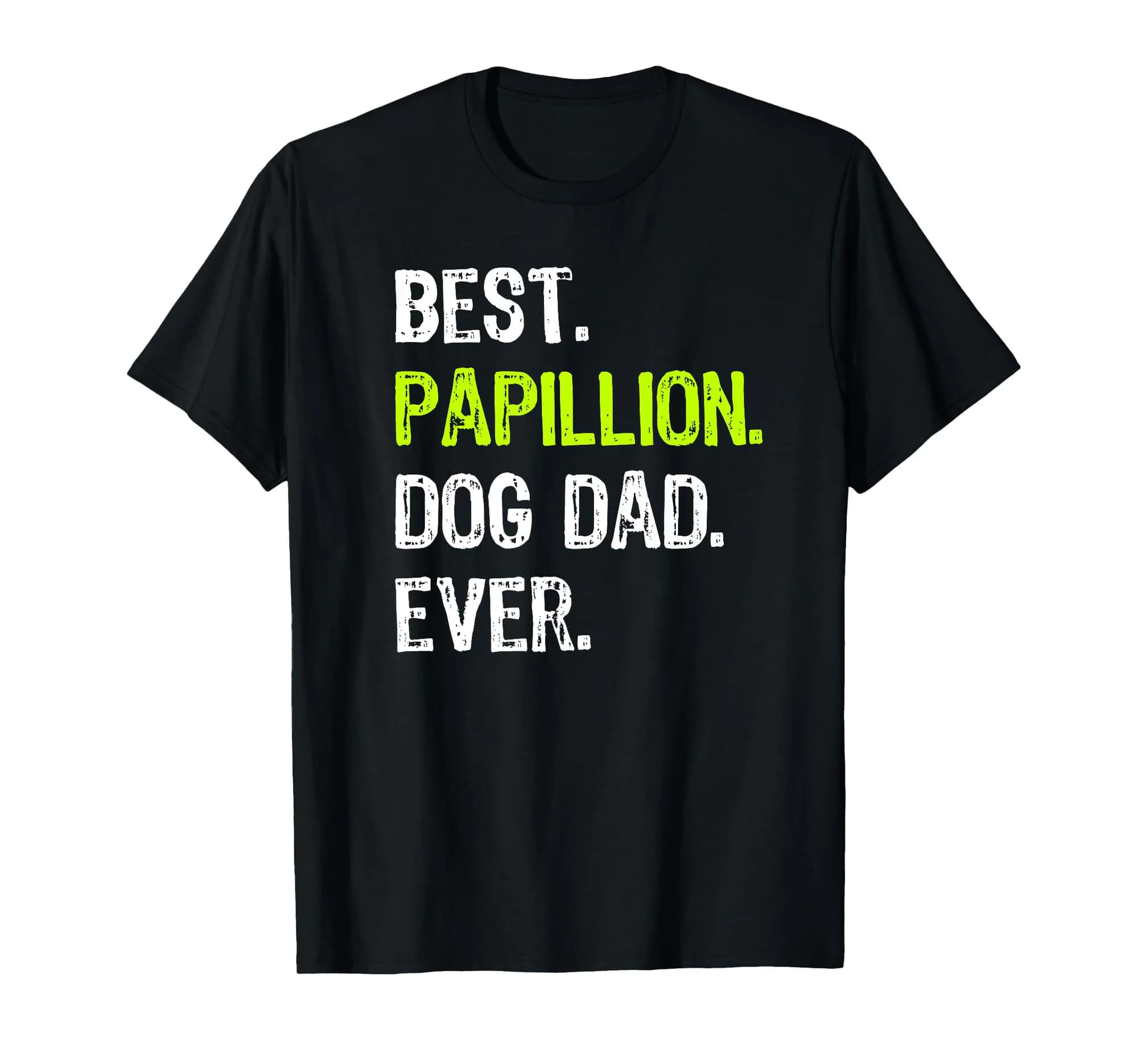 Papillion Dog Dad Fathers Day Dog Lovers Premium T-Shirt