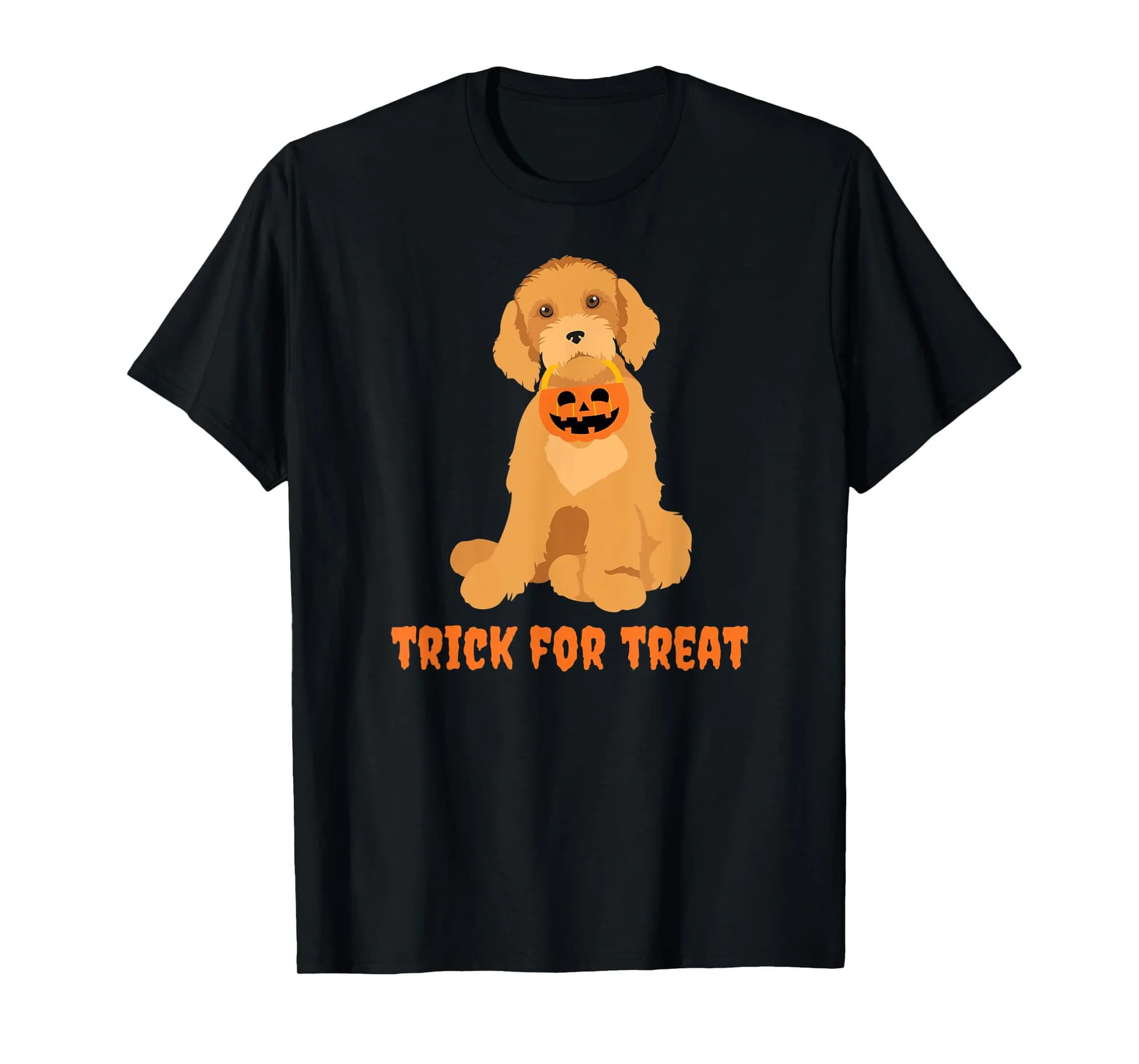 Doodle Dog "Trick for Treat" Halloween T-Shirt