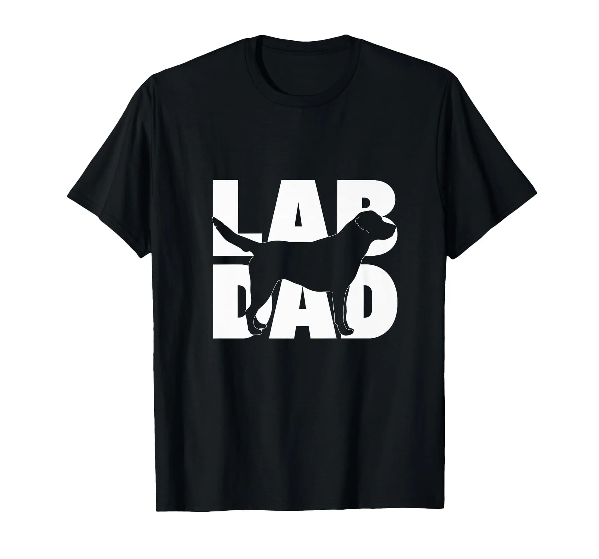 Lab Dad Labrador Retriever Pet Dog Owner Lab Father Premium T-Shirt