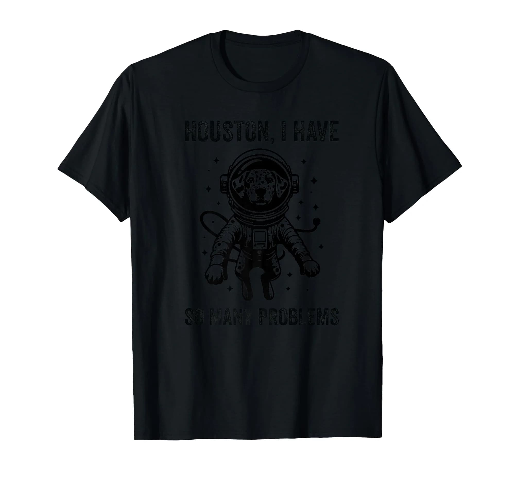 Dog Dad Mom Space - Houston Problem Caucasian Shepherd Premium T-Shirt