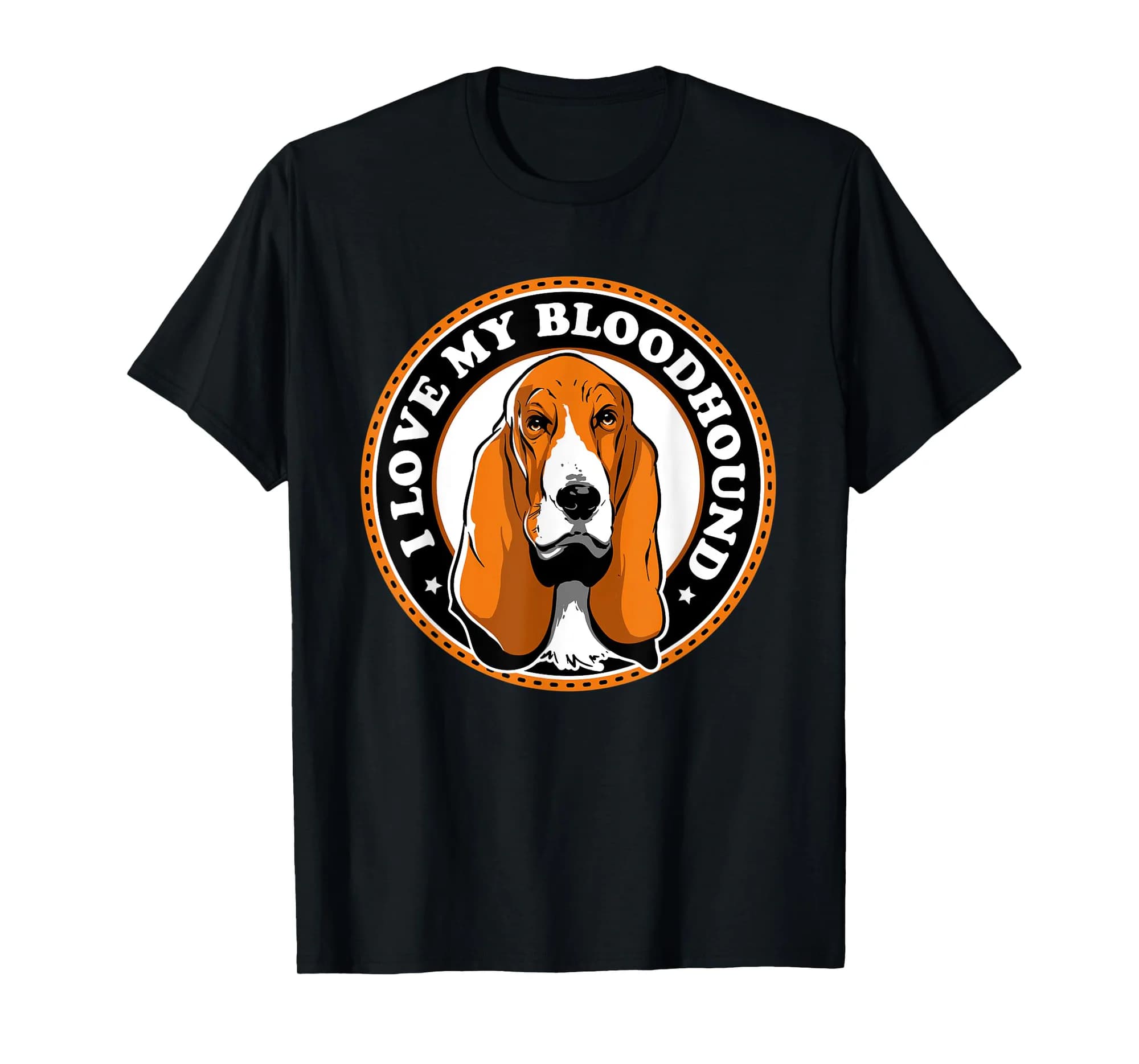 Bloodhound Lover Gift Fur Mama Rescue Dog Ladies Boys Girls T-Shirt