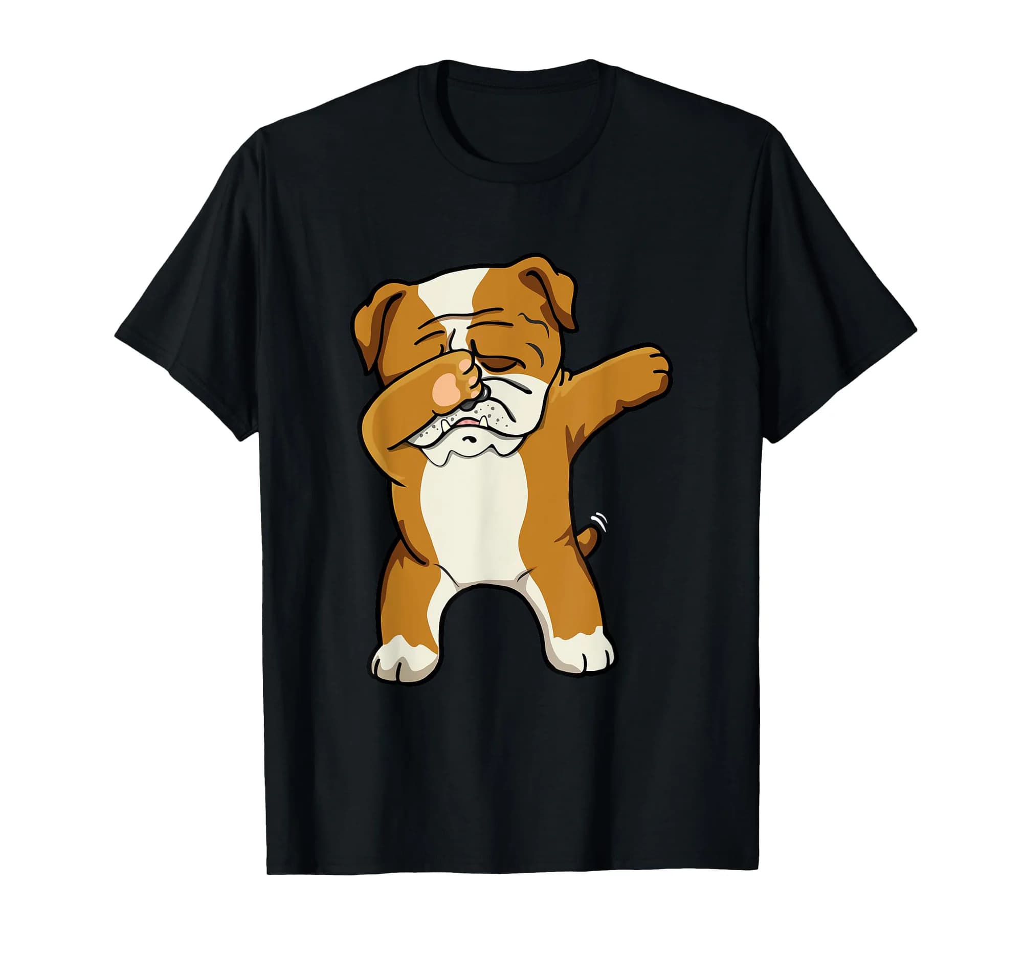 Dabbing Bulldog Dab Dog Lover Tshirt