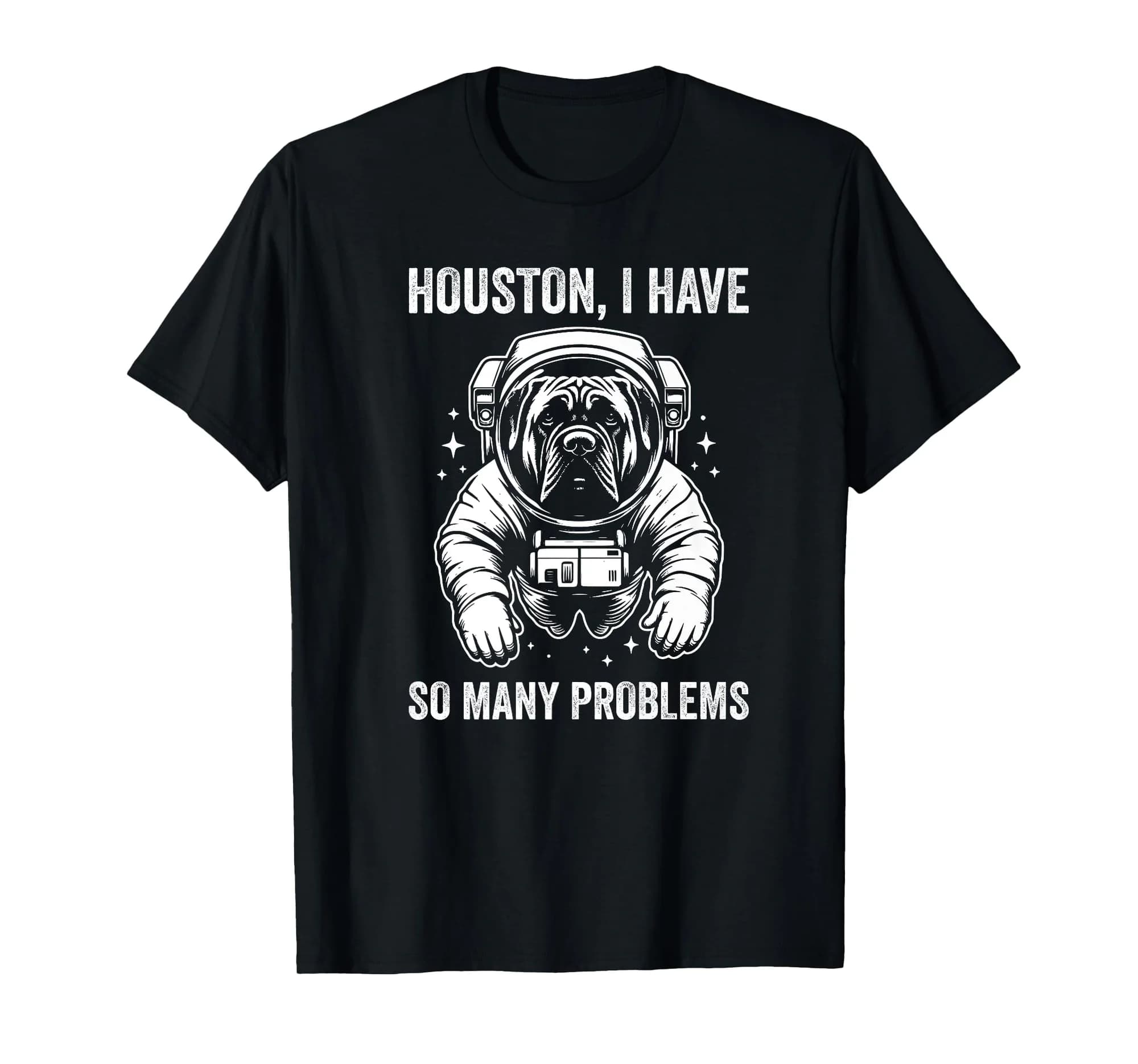 Dog Dad Mom Space - Houston Problem Boerboel Premium T-Shirt