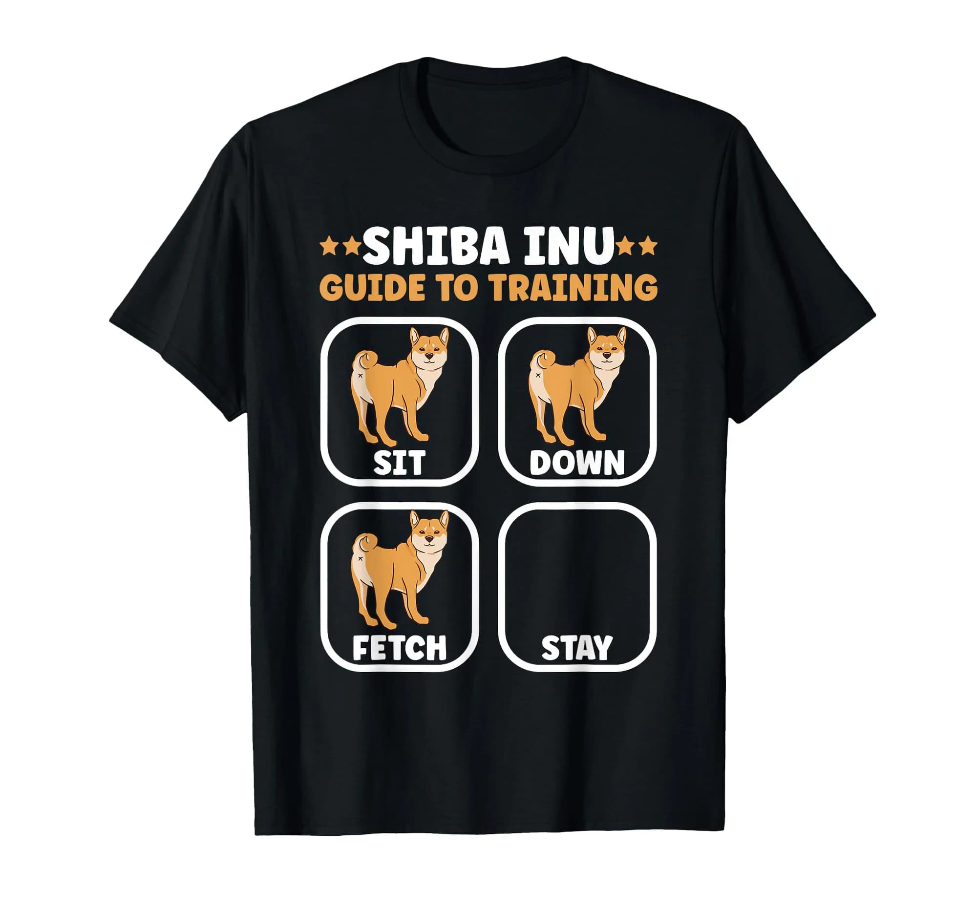 Funny shiba inu guide to training dog owner french T-Shirt