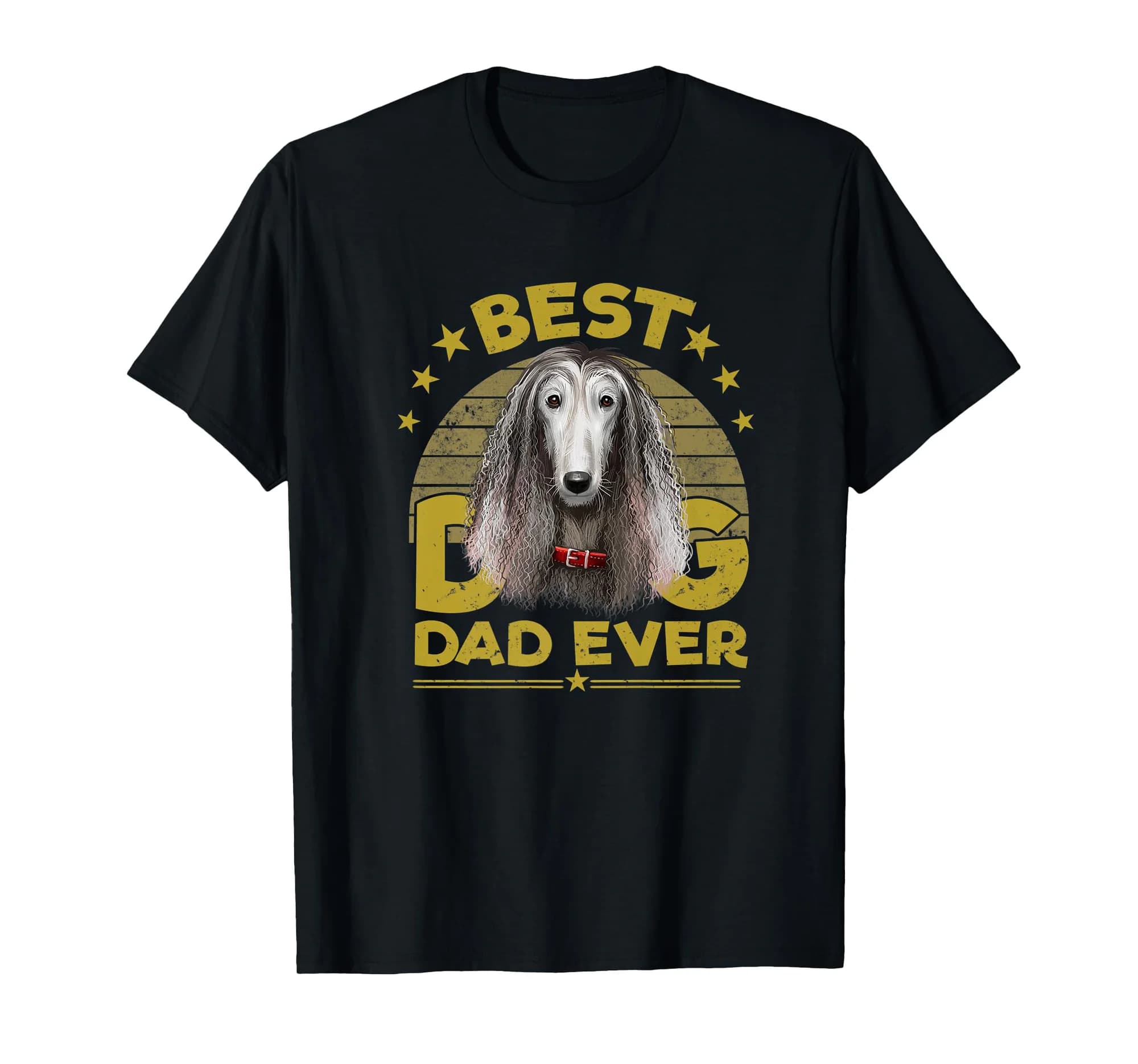 Best Afghan Hound Dog Dad Ever Gift For Men Premium T-Shirt
