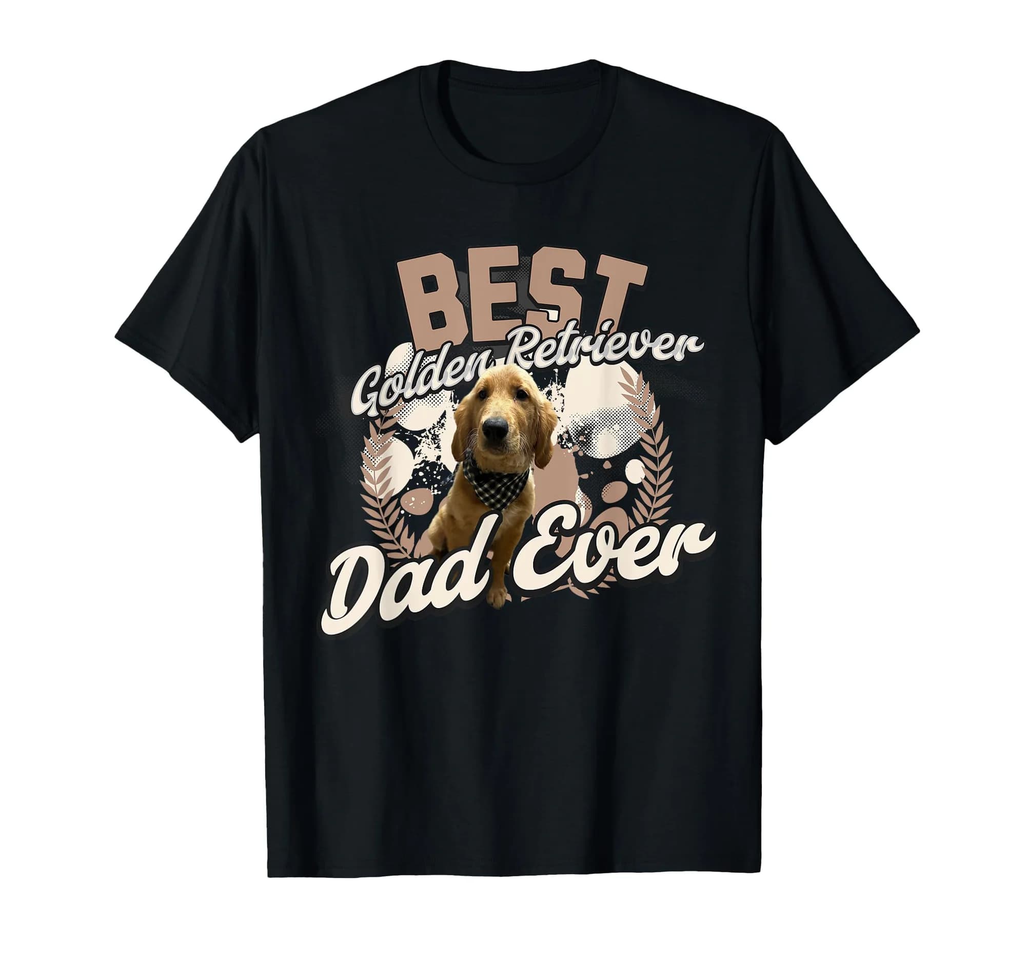 Golden Retriever Best Dad T-Shirt