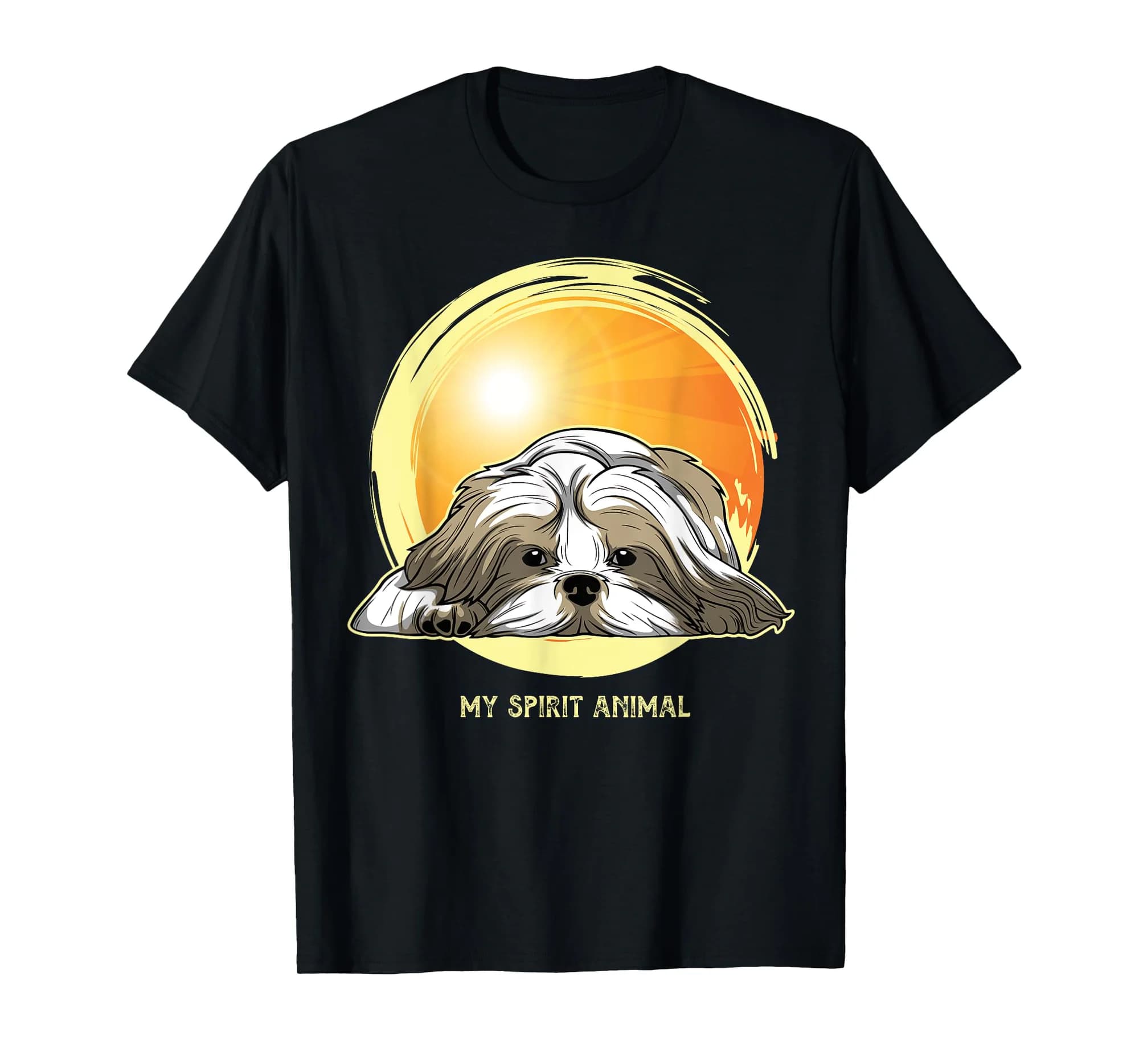Shih Tzu Dog Vintage T-Shirt