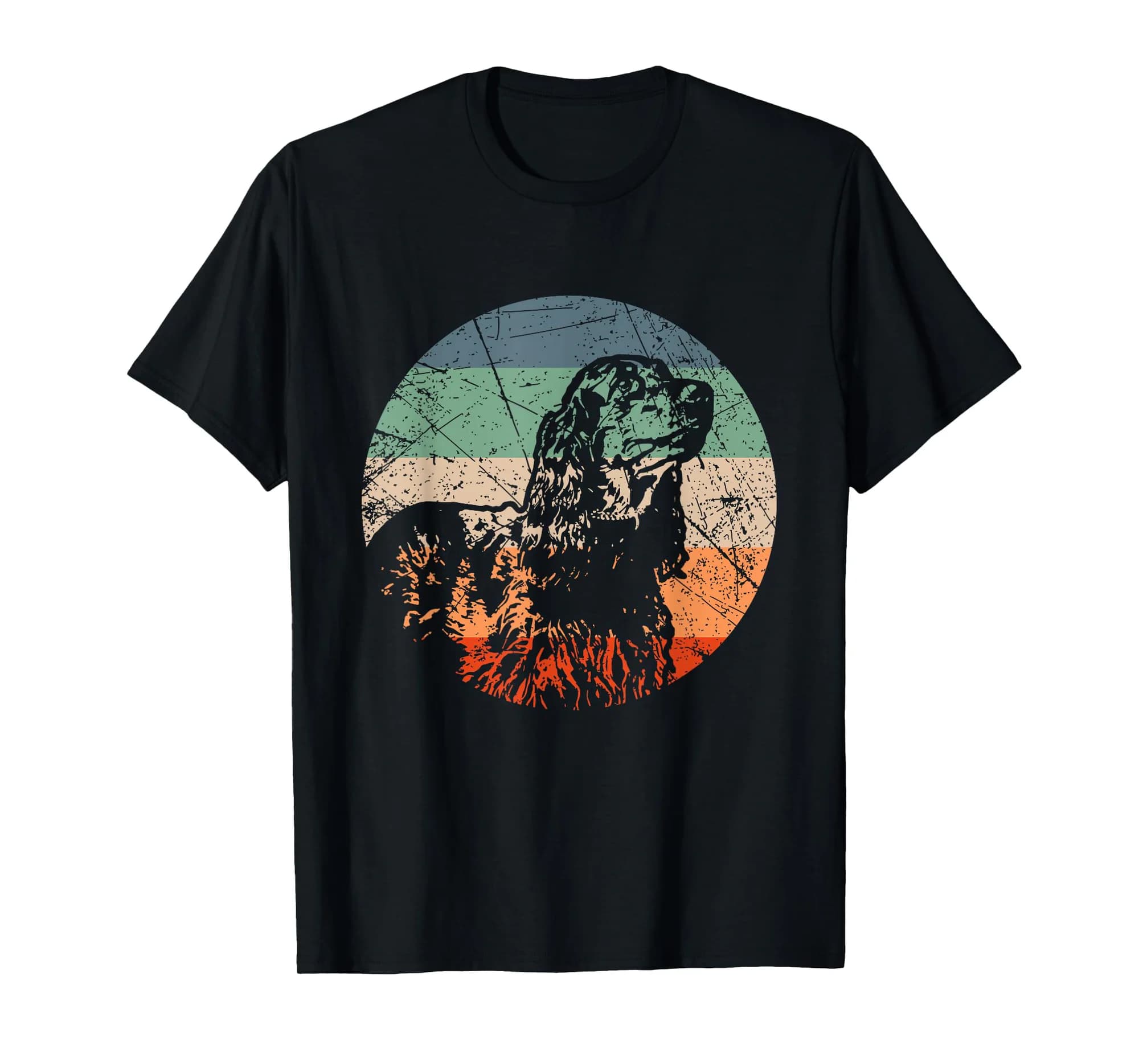 Retro Dog Silhouette - Vintage Gordon Setter T-Shirt