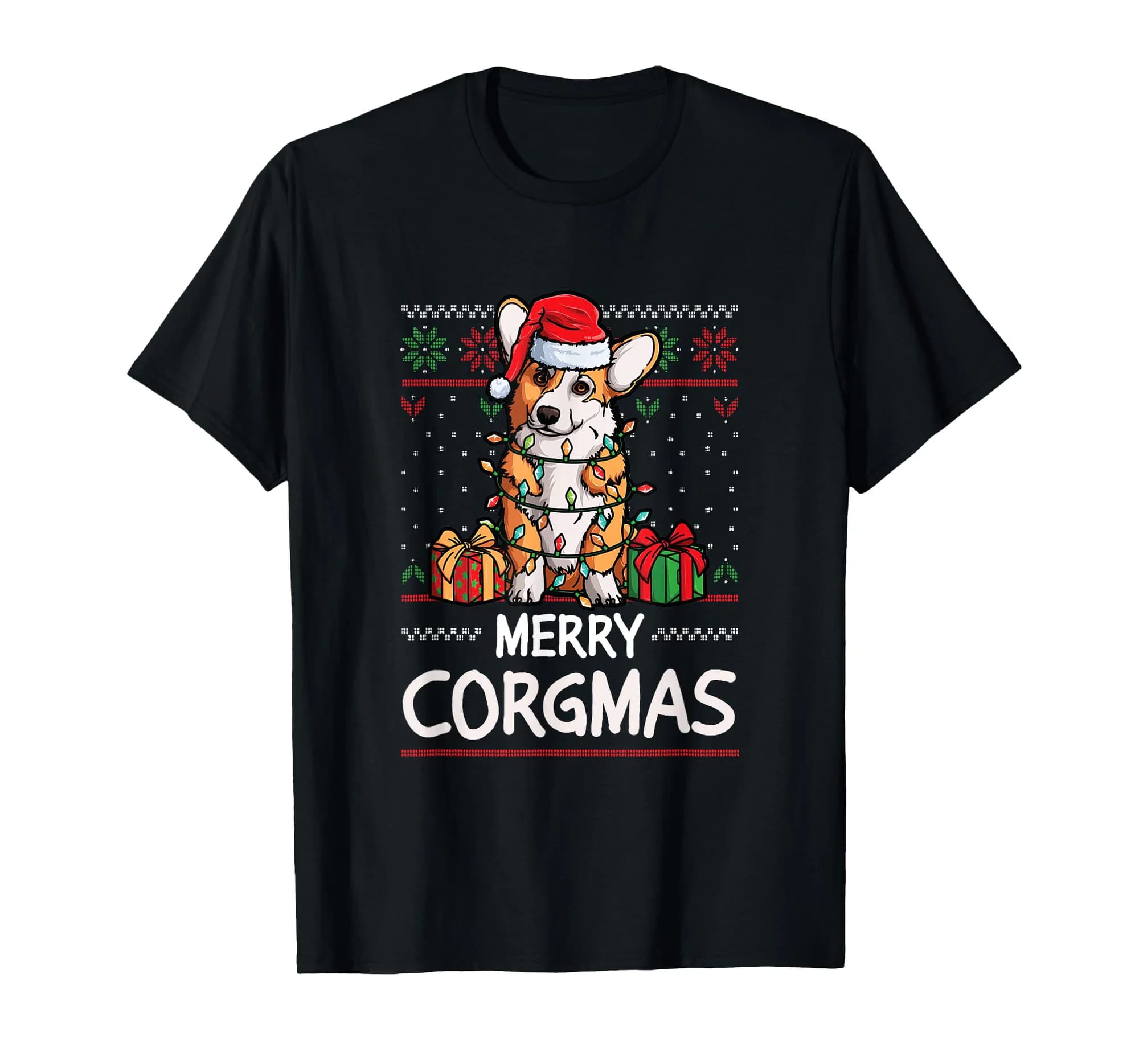 Merry Corgmas Corgi Christmas T-Shirt