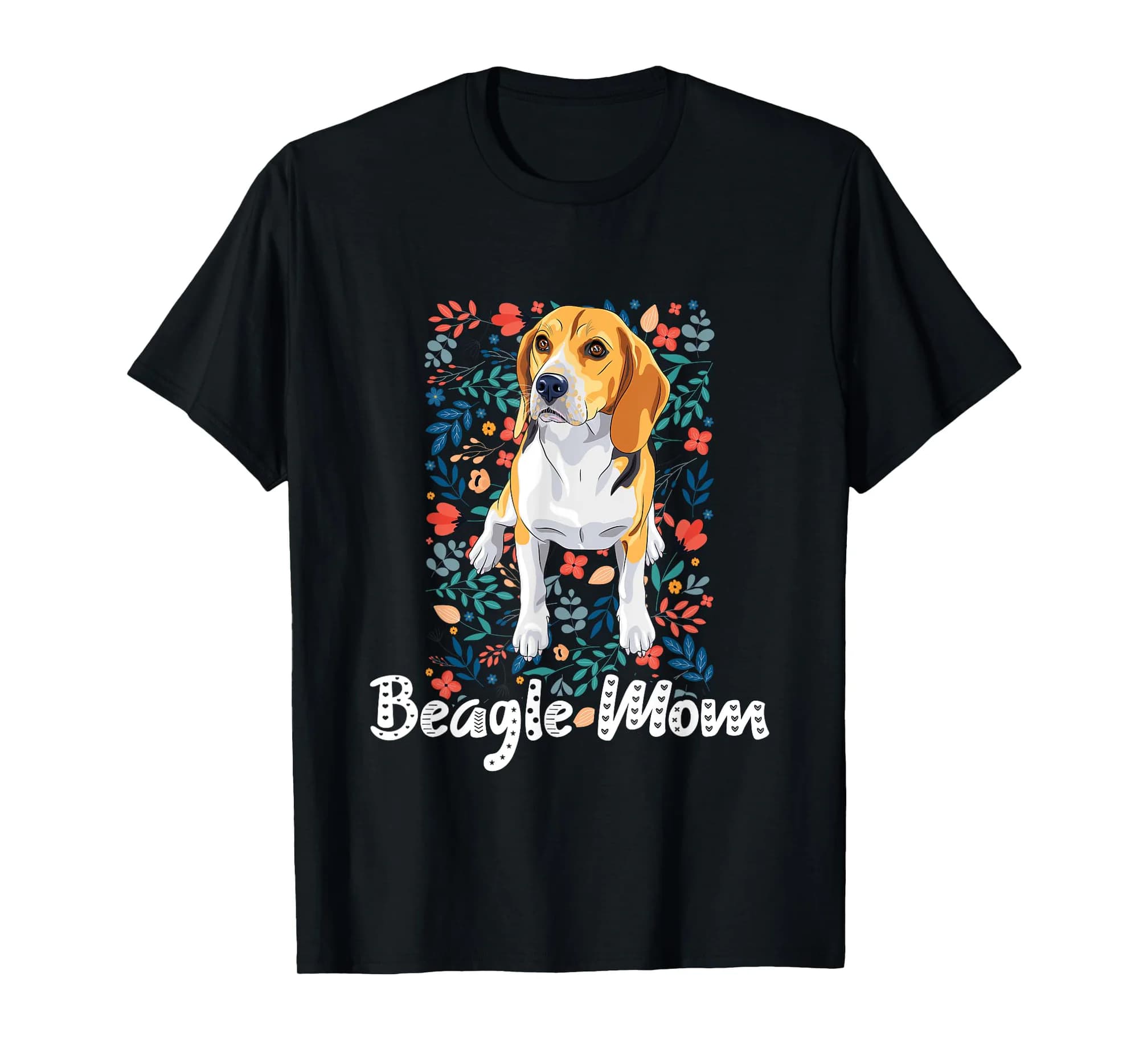 Beagle Mom Gifts for Funny Dog Lovers & Beagle Mama T-Shirt