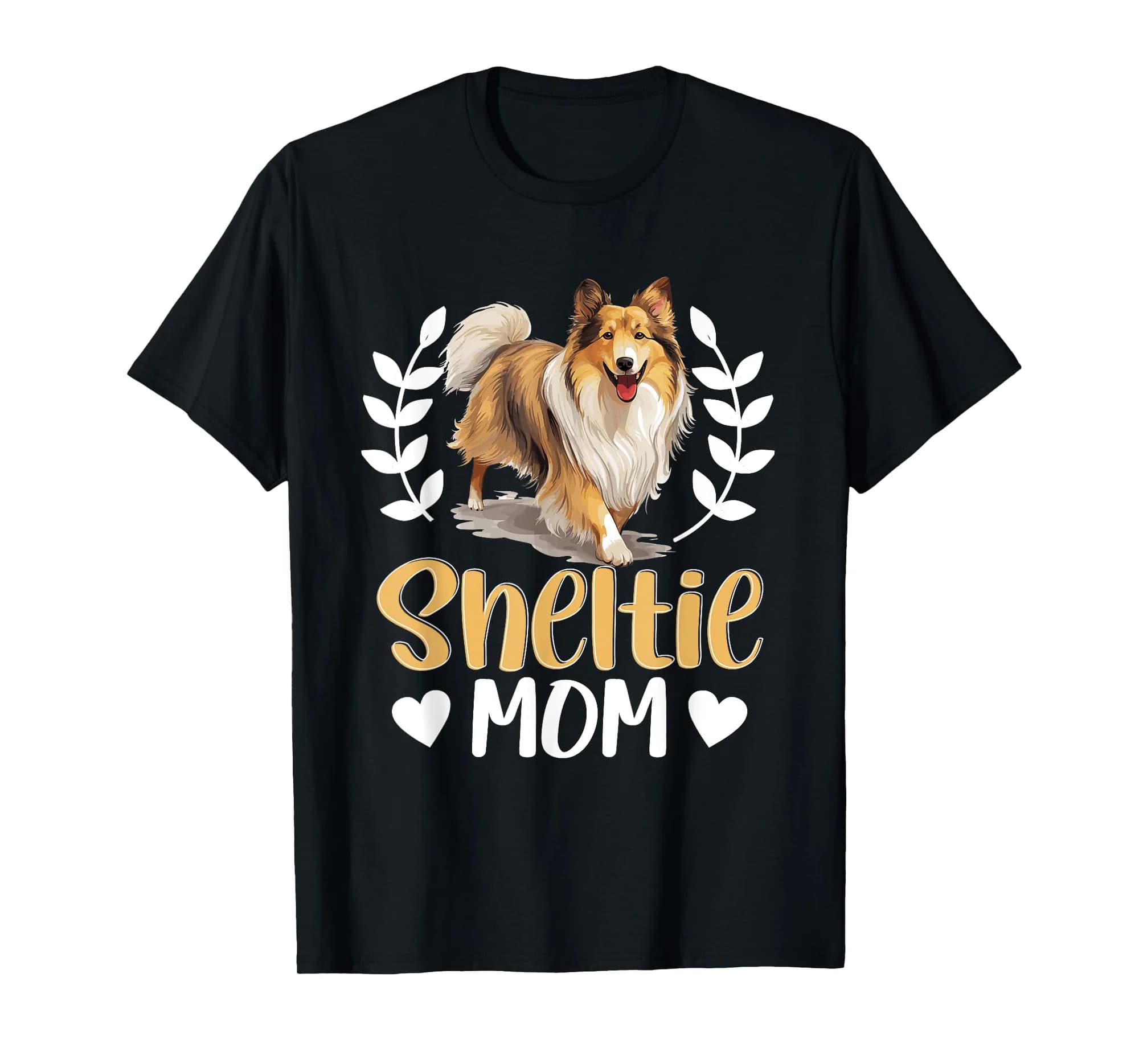 Shetland Sheepdog Dog Sheltie - Sheltie Mom T-Shirt