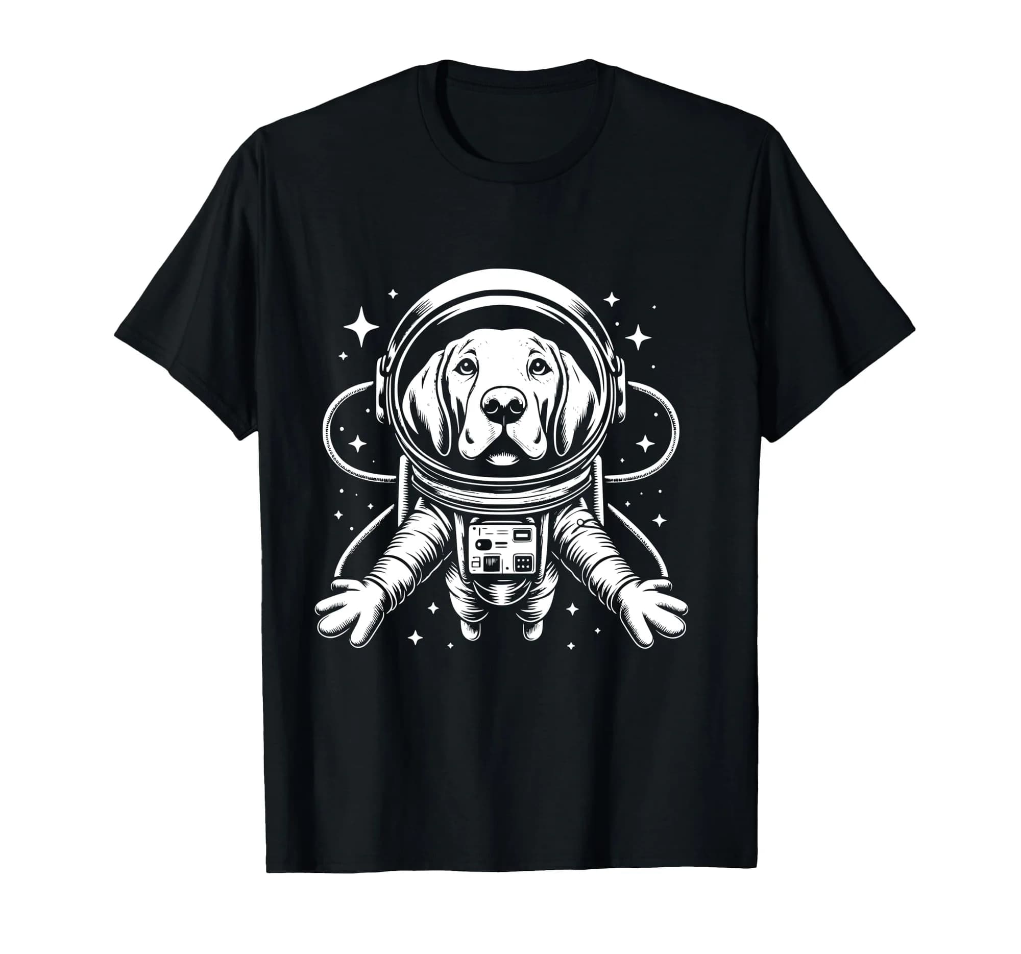 Dog Dad Mom Space - Astronaut Vizsla Long Sleeve T-Shirt