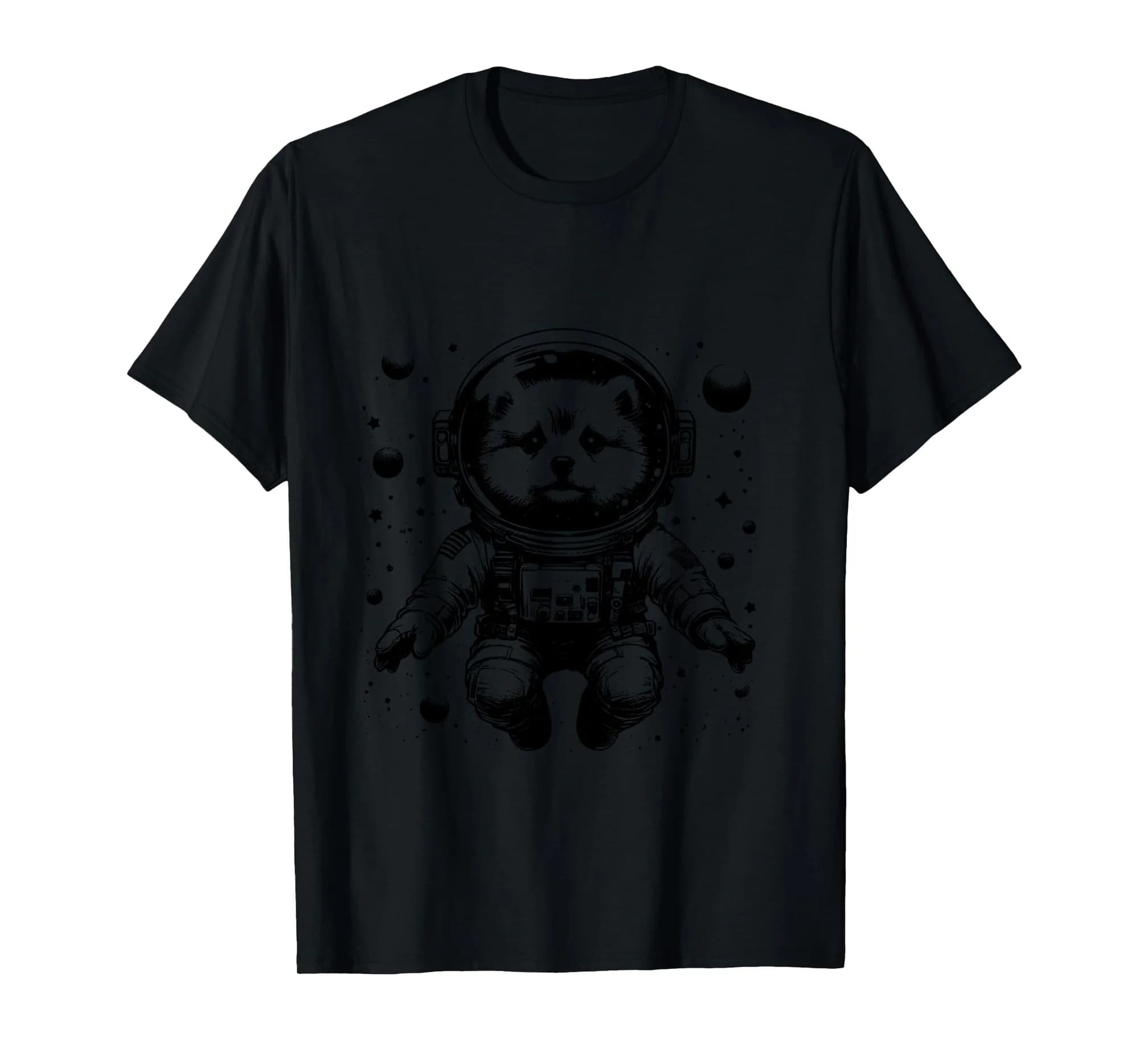 Dog Dad Mom Space - Astronaut Keeshonden Long Sleeve T-Shirt