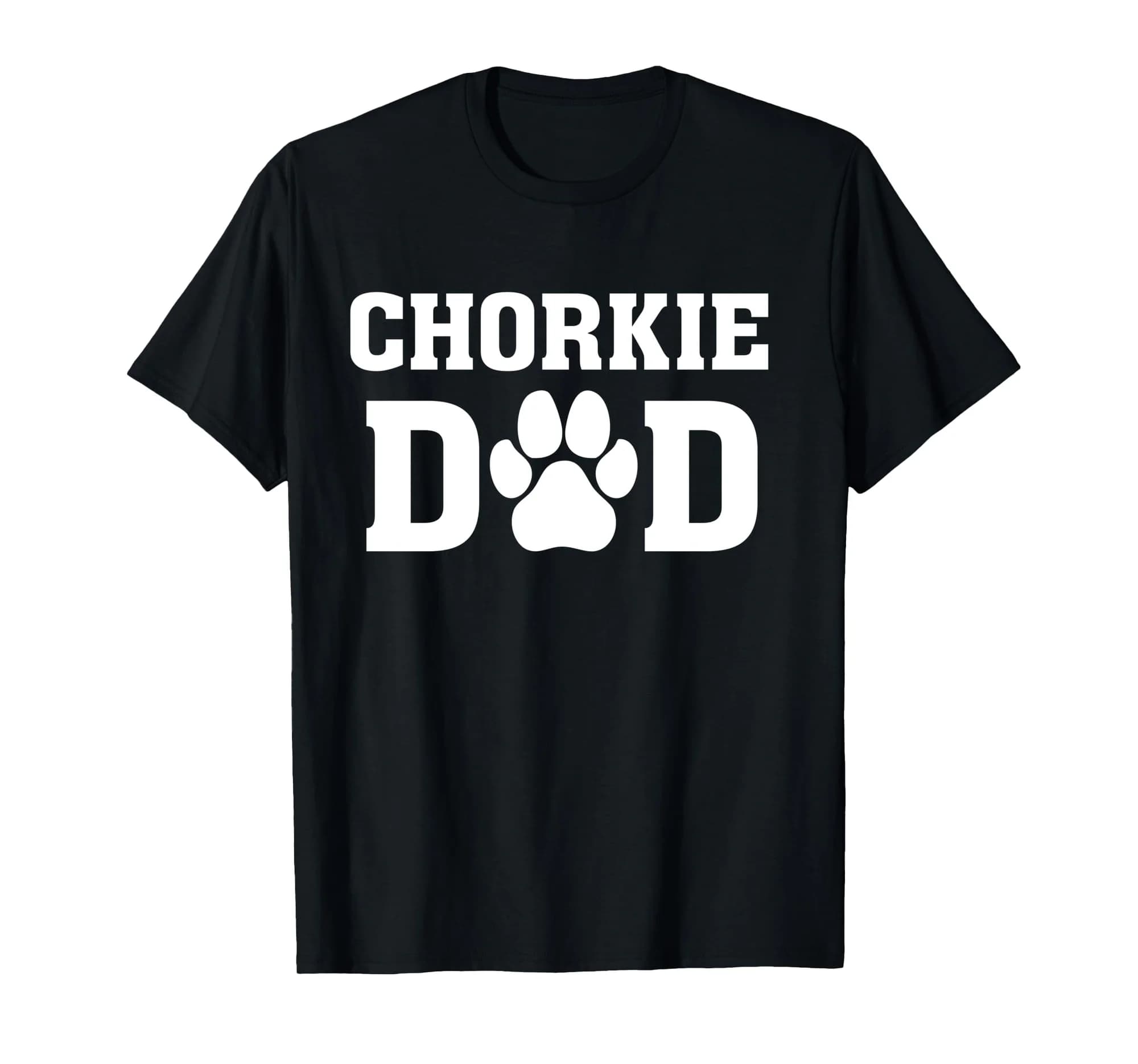 Chorkie Dad - Proud Dog Parent Owner - Puppy Father Long Sleeve T-Shirt