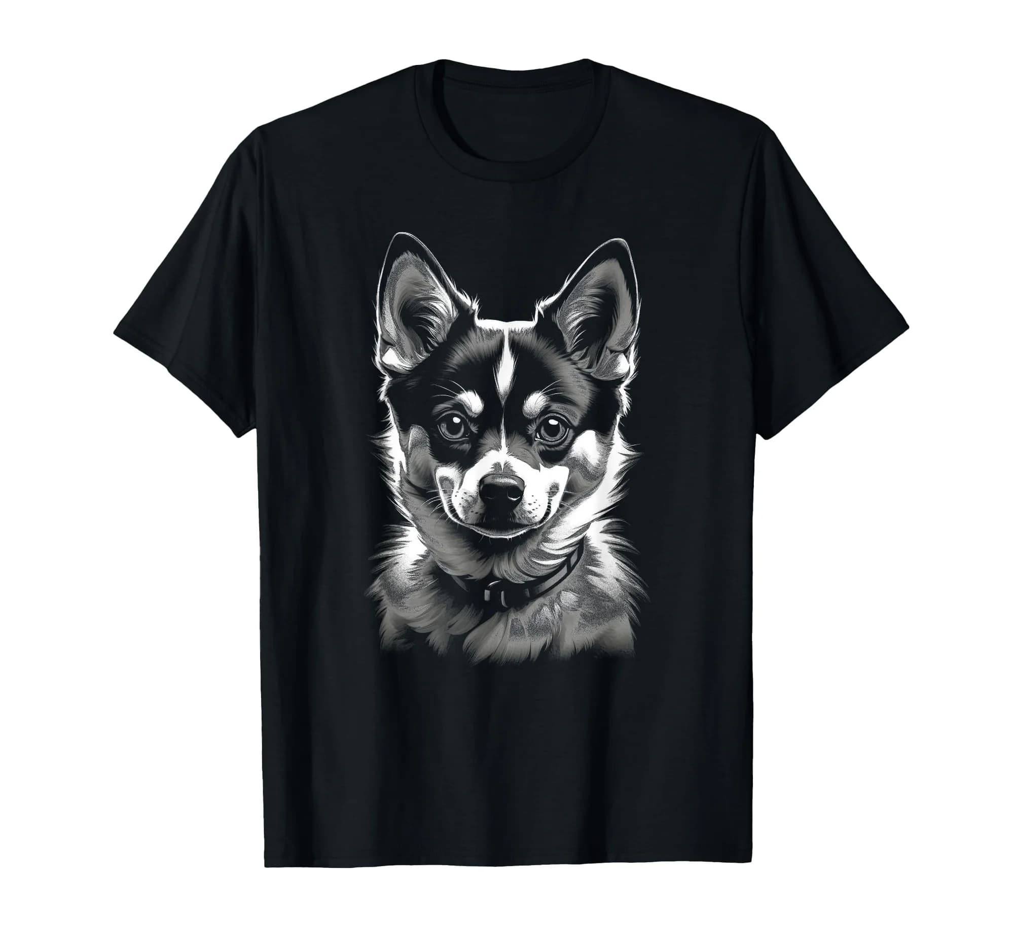 Klee Kai Dog Pet Owner Mom & Dad Puppy Retro Vintage T-Shirt