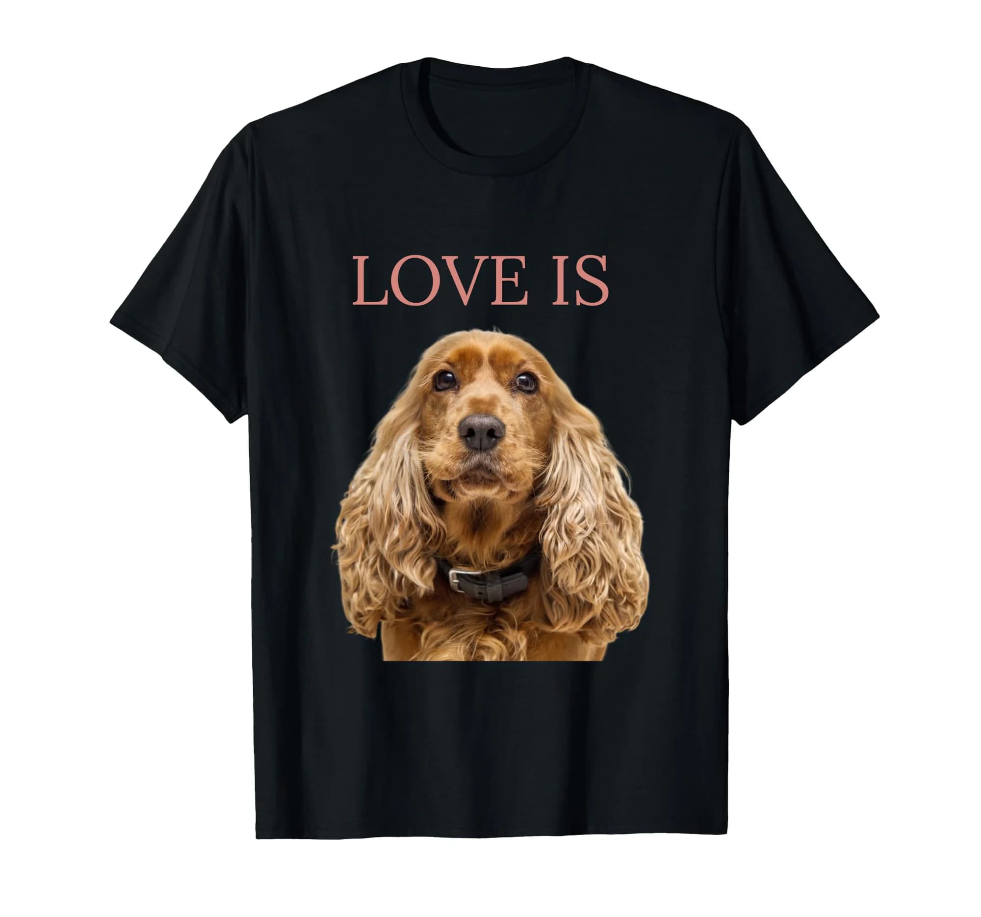 English Cocker Spaniel Shirt Men Women Dog Mom Dad Love Tee Long Sleeve T-Shirt