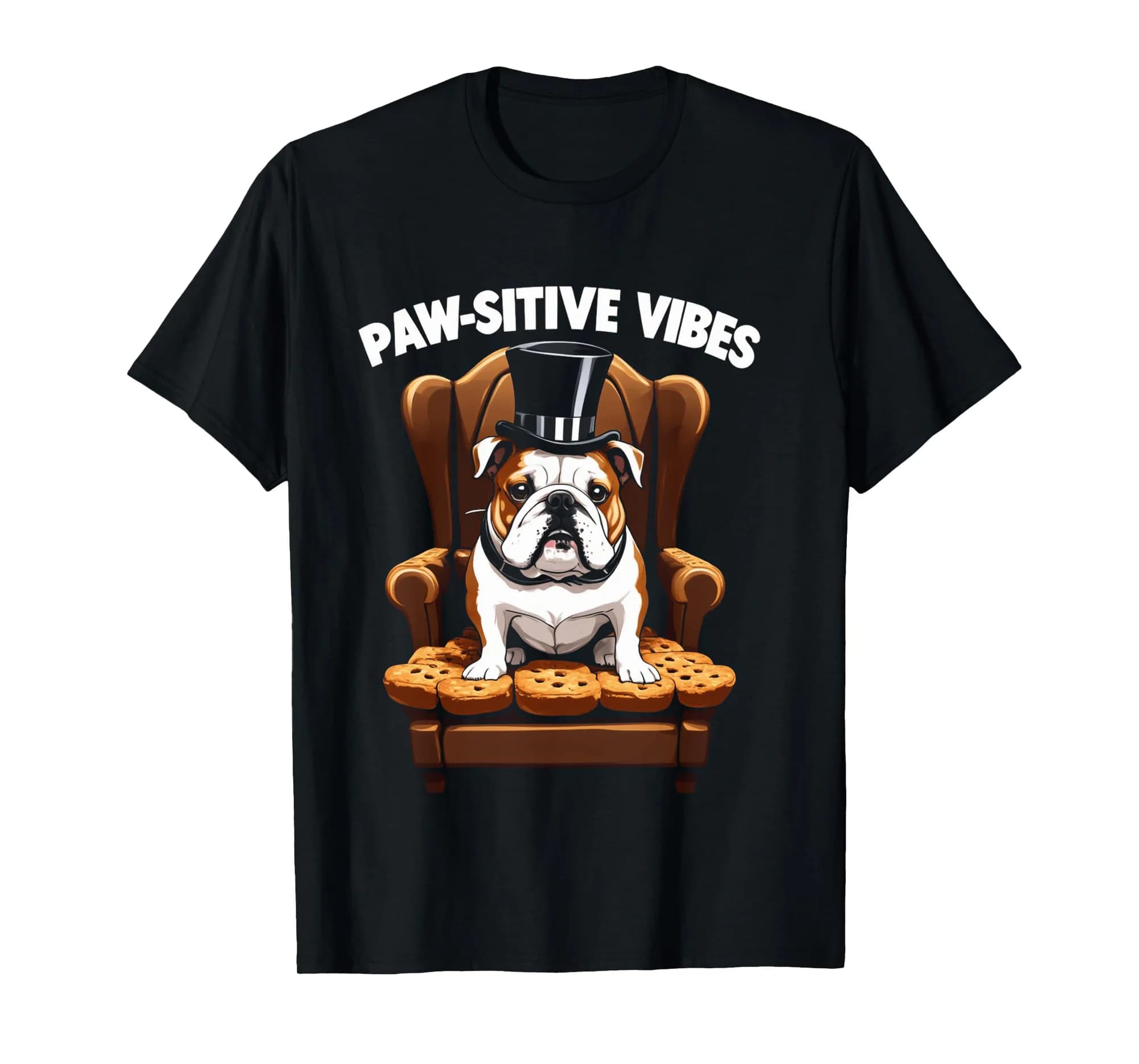 Bulldog Dad Funny Bulldog Dog Lover Gift Idea Long Sleeve T-Shirt