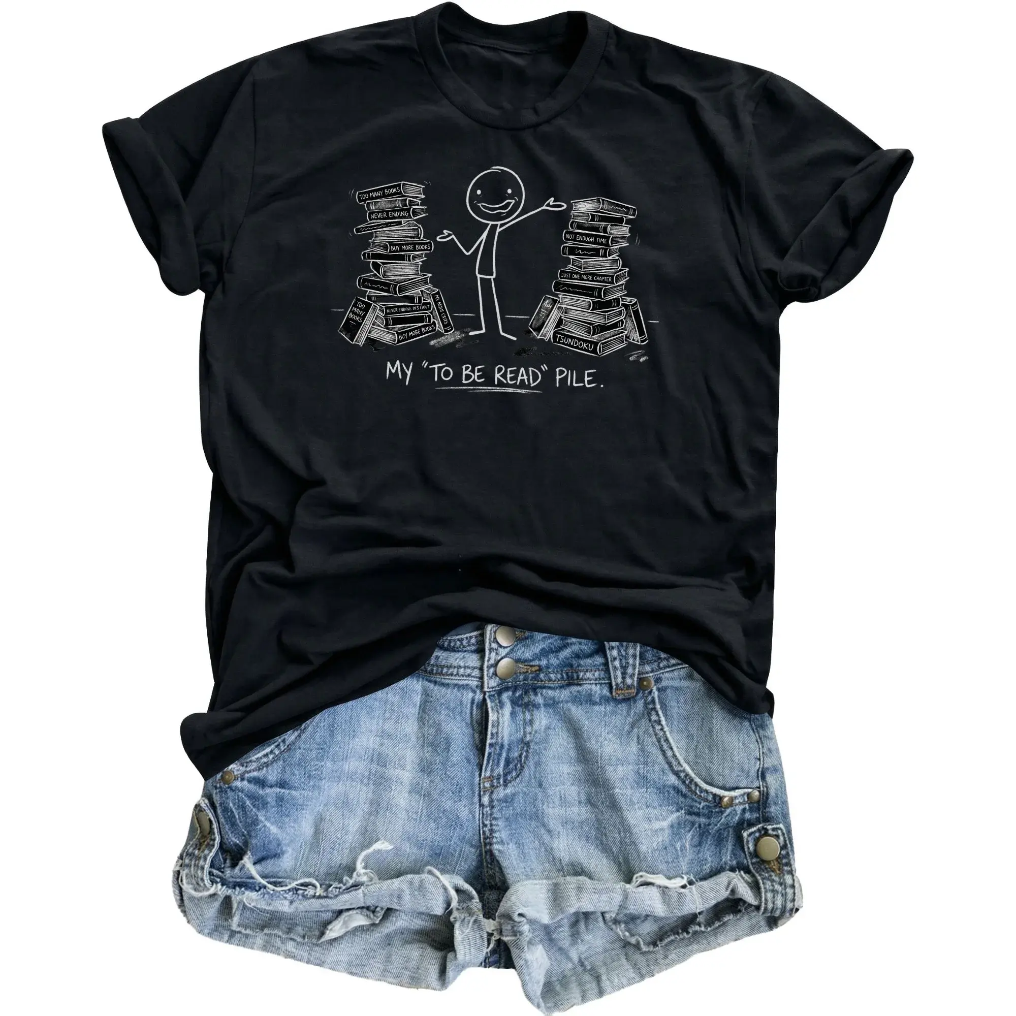 Graphic Tee Funny Reading Book Lover Shirt Unisex Casual Apparel Featuring Design for Enthusiasts